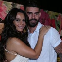 Viviane Araújo e ex-noivo, Radamés, ironizam término por ciúmes: 'Piada, né?'