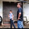 Fábio Assunção e o filho, João, viajaram para a região sul do estado de São Paulo para filmar cenas do longa-metragem 'A Magia do Mundo Quebrado'