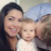 Thais Fersoza e o marido, Michel Teló, encheram a filha de beijos nesta sexta-feira, 1 de setembro de 2017