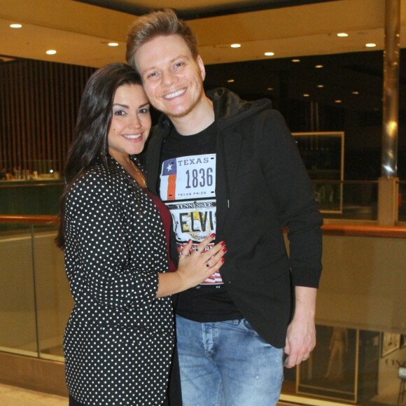 Thais Fersoza e Michel Teló são pais de Melinda, de 1 ano, e Teodoro, de 1 mês