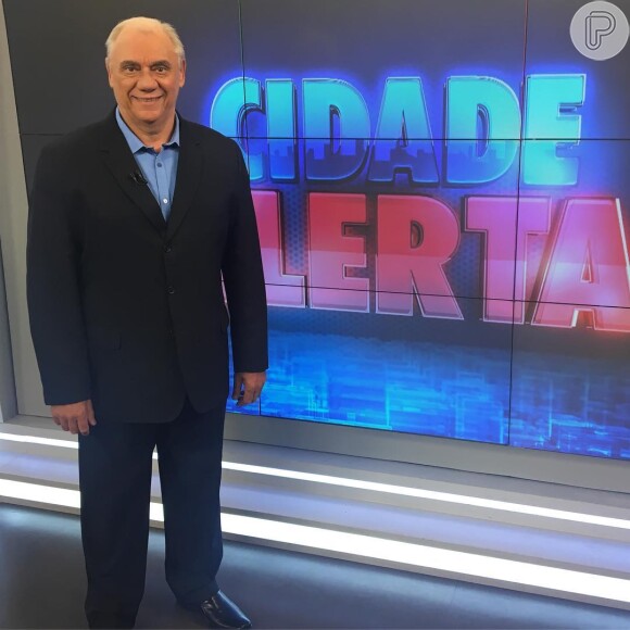 Marcelo Rezende revelou que estava com câncer em maio, durante uma entrevista ao programa 'Domingo Espetacular'