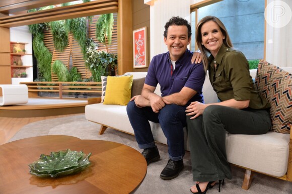 Mariana Ferrão é apresentadora do 'Bem Estar' ao lado de Fernando Rocha