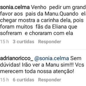 Adriano Ricco, noivo de Eliana, prometeu mostrar o rosto da filha aos fãs