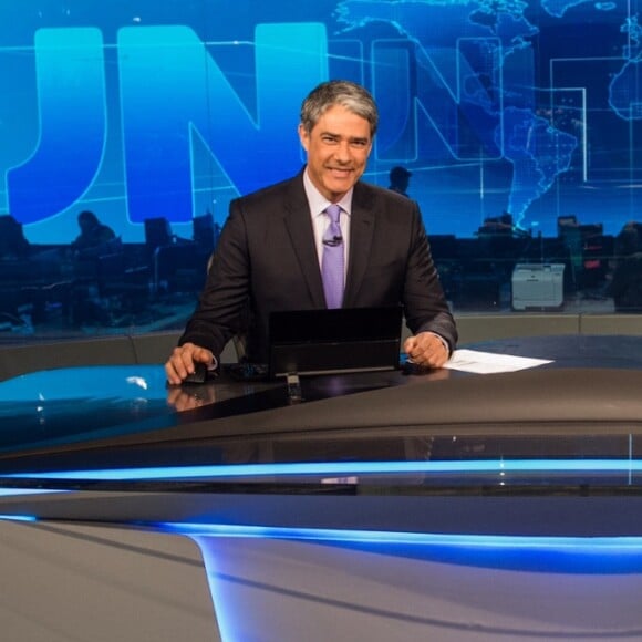 William Bonner voltará a apresentar o 'Jornal Nacional' na próxima segunda-feira, 11 de setembro de 2017