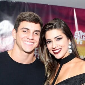 Vivian Amorim e Manoel Rafaski estavam juntos desde o 'BBB 17'