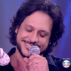 Lúcio Mauro, que já é pai de Bento e Luiza, anunciou que Cíntia Oliveira está esperando seu terceiro filho no palco do programa 'PopStar'