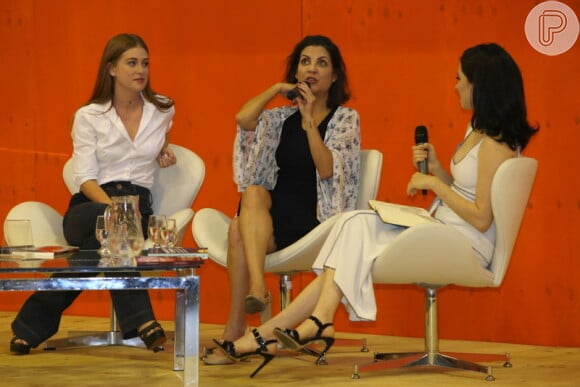 Marina Ruy Barbosa participou de debate na Arena #SemFiltro
