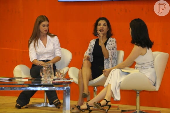 Marina Ruy Barbosa participa de conversa no último dia da Bienal do Livro do Rio