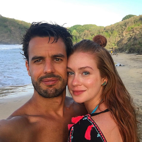 'A gente já tem uma vida de casados, um relacionamento muito estável', declarou Marina Ruy Barbosa