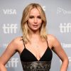 Jennifer Lawrence exibiu a silhueta enxuta no Festival Internacional de Cinema de Toronto, que acontece no Canadá de 7 a 17 de setembro de 2017