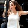 Angelina Jolie chega ao Festival de Cinema de Toronto, no Canadá, neste domingo, 10 de setembro de 2017