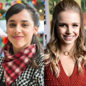 Na novela 'Malhação', Lica (Manoela Aliperti) descobre que Clara (Isabella Scherer) se automutila