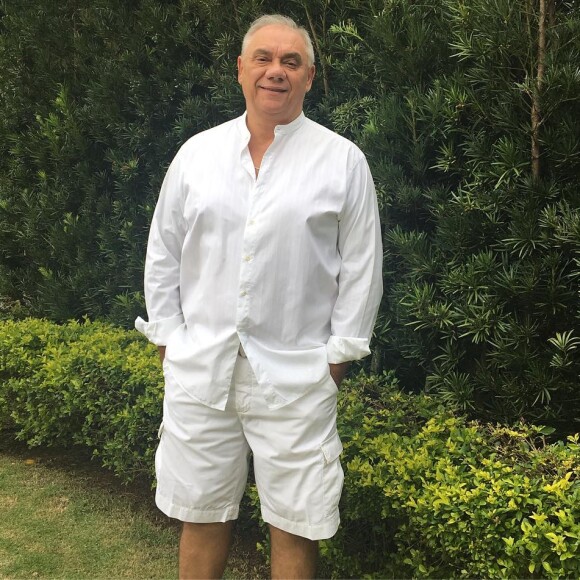 Marcelo Rezende, em luta contra o câncer, demonstrou tranquilidade neste difícil momento