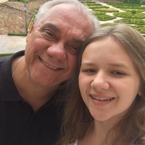 O apresentador Marcelo Rezende também é pai de Valentina