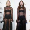 Quem vestiu melhor? A atriz Fiorella Mattheis e a modelo brasileira Bruna Tenório optaram pelo mesmo vestido Dior em bailes de gala