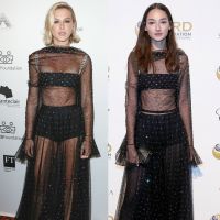 Fiorella Mattheis elege vestido Dior usado por Bruna Tenório para baile de gala