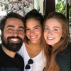Durante a semana, Bruna Marquezine se encontrou com Marina Ruy Barbosa e Ricardo Pereira