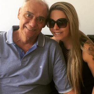 Marcelo Rezende, morto neste sábado, 16 de setembro de 2017, ganhou uma homenagem emocionante da namorada, Lu Lacerda
