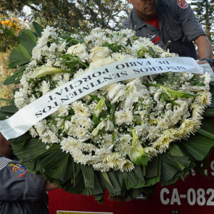 Fábio Porchat enviou uma coroa de flores para Marcelo Rezende