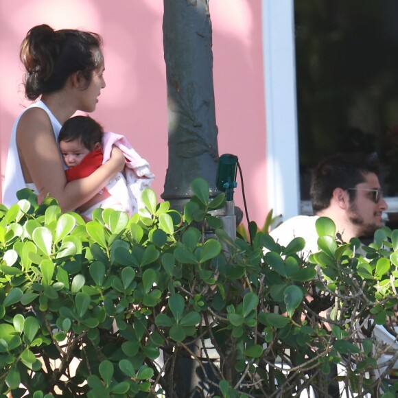 Yanna Lavigne disse que teve contato com a filha, Madalena, pelo celular no Rock in Rio