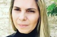 Luciana Lacerda, namorada de Marcelo Rezende, gravou um vídeo para agradecer o apoio dos fãs do jornalista