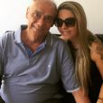 'Não foram fáceis, foram bem difíceis, como ele mesmo disse', afirmou Luciana Lacerda, namorada de Marcelo Rezende, sobre a luta do jornalista contra o câncer