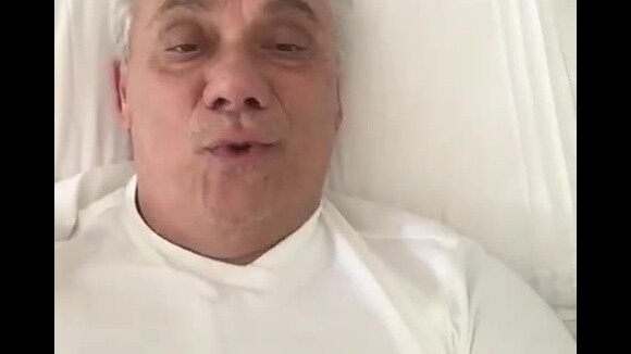 Luciana Lacerda exibiu um vídeo inédito de Marcelo Rezende em seu Instagram nesta segunda-feira, 18 de setembro de 2017