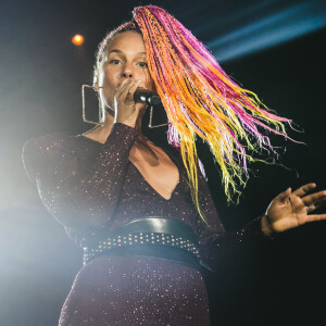 Alicia Keys se apresentou no Palco Mundo na terceira noite do Rock in Rio