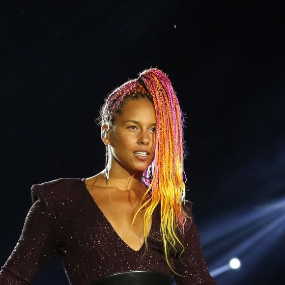 Alicia Keys se apresentou no Palco Mundo no domingo, 17 de setembro de 2017
