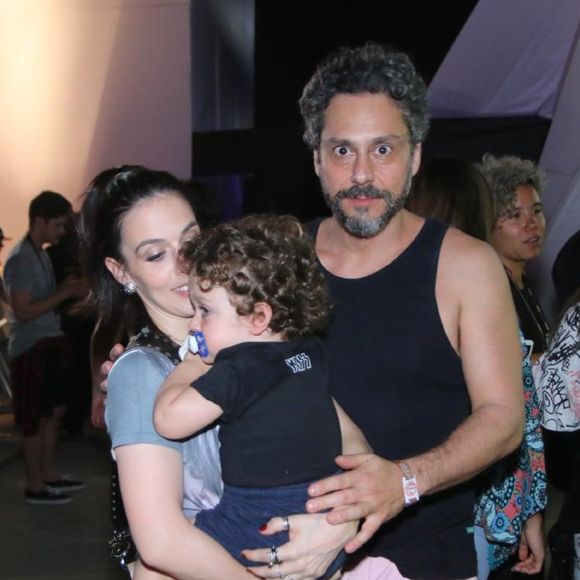 Alexandre Nero relembrou a ida ao festival com o filho, Noá: 'Gosto muito de ver o lugar cheio de crianças. Esse também um espaço para trazer os filhos, na semana passada vim com o meu'