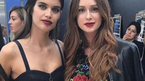 Marina Ruy Barbosa tieta modelo Sara Sampaio após desfilar em Milão: 'Deusa'