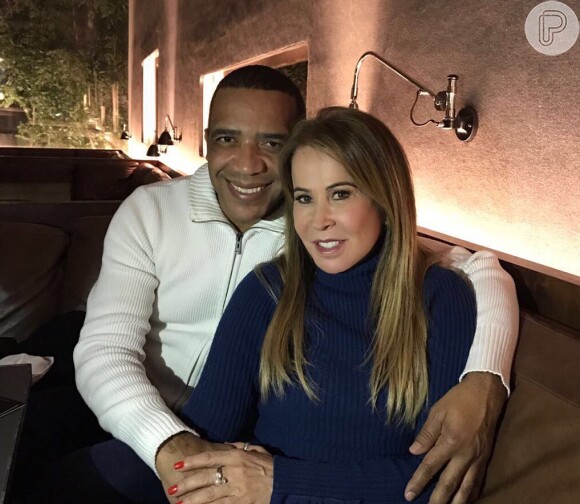 Marco Antonio Teles, novo namorado de Zilu Camargo, fez uma declaração de amor para a socialite no Instagram