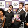 Danilo Gentili e a equipe do 'The Noite' conquistaram o troféu de Melhor Programa no Prêmio Jovem Brasileiro na noite de segunda-feira, 25 de setembro de 2017
