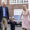 O momento especial na vida de Príncipe George foi devidamente compartilhado pela família real