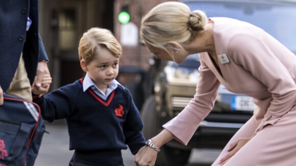 Príncipe George está exausto de escola após 3 semanas de aula:'Não quer mais ir'
