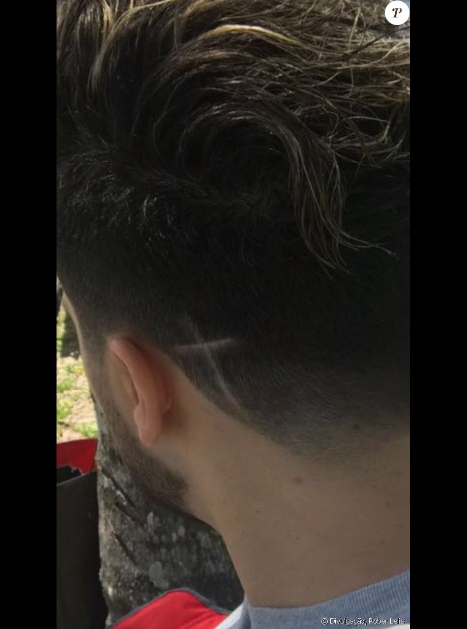 cortes de cabelo masculino com desenho de cruz