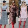 Lala Rudge e Thássia Naves compõem looks com bota vermelha na Semana de Moda de Paris. Veja as produções!