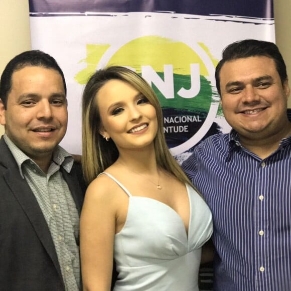 Larissa Manoela se tornou representante das instituições na categoria Boa Vontade em Defesa do Jovem Aprendiz