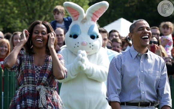 Michelle Obama e Barack Obama são conhecidos pelo jeito descontraído dos dois