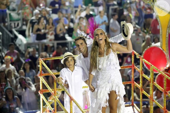 Ivete Sangalo e Daniel Cady estão juntos desde 2009 e no Carnaval de 2017 desfilaram juntos ao lado do filho, Marcelo, pela Grande Rio, que homenageou a cantora
