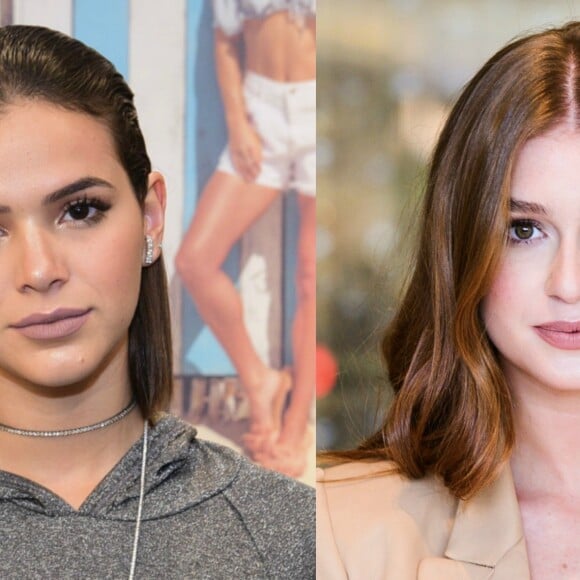 Bruna Marquezine e Marina Ruy Barbosa agora vão disputar o coração de Rômulo Estrela na novela 'Deus Salve o Rei'