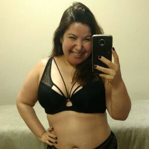 Mariana Xavier vê melhora na variedade de lingeries plus size. 'Tem muitas marcas pequenas também investindo nisso', disse