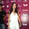 Thaila Ayala prestigiou a exibição do filme 'Anjos da Lapa' no Festival do Rio na noite de sexta-feira, 7 de outubro de 2017