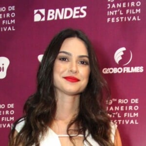 Thaila Ayala prestigiou a exibição do filme 'Anjos da Lapa' no Festival do Rio na noite de sexta-feira, 7 de outubro de 2017