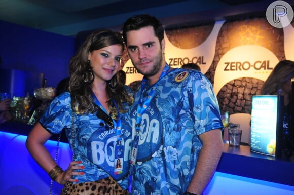 Milena Toscano e o empresário Pedro Ozores estão juntos há três anos e meio