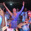 Sabrina Sato esteve na final da escolha do samba da agremiação para o carnaval de 2018