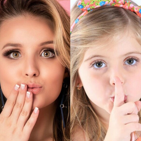 Larissa Manoela elogiou a atriz Lorena Queiroz, da novela 'Carinha de Anjo'