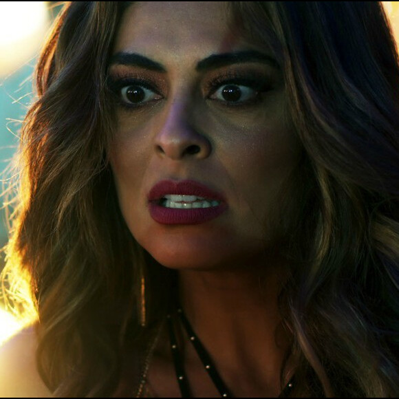 'Quer me pisar pra se sentir poderoso? Não pisa, não, que o pé dele não me alcança! Estou muito acima. Fica com o barraco também. Engole o barraco junto com o chifre', gritará Bibi (Juliana Paes) em 'A Força do Querer'