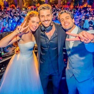 Alok foi o DJ do casamento de Marina Ruy Barbosa e o piloto Xandinho Negrão