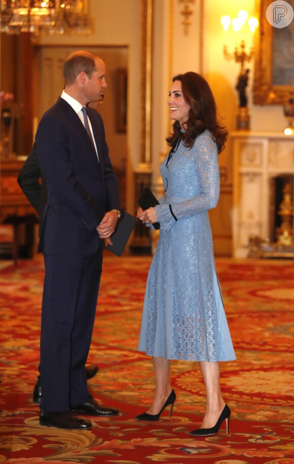 A terceira gravidez de Kate Middleton com príncipe William foi a anunciada no dia 4 de setembro de 2017
